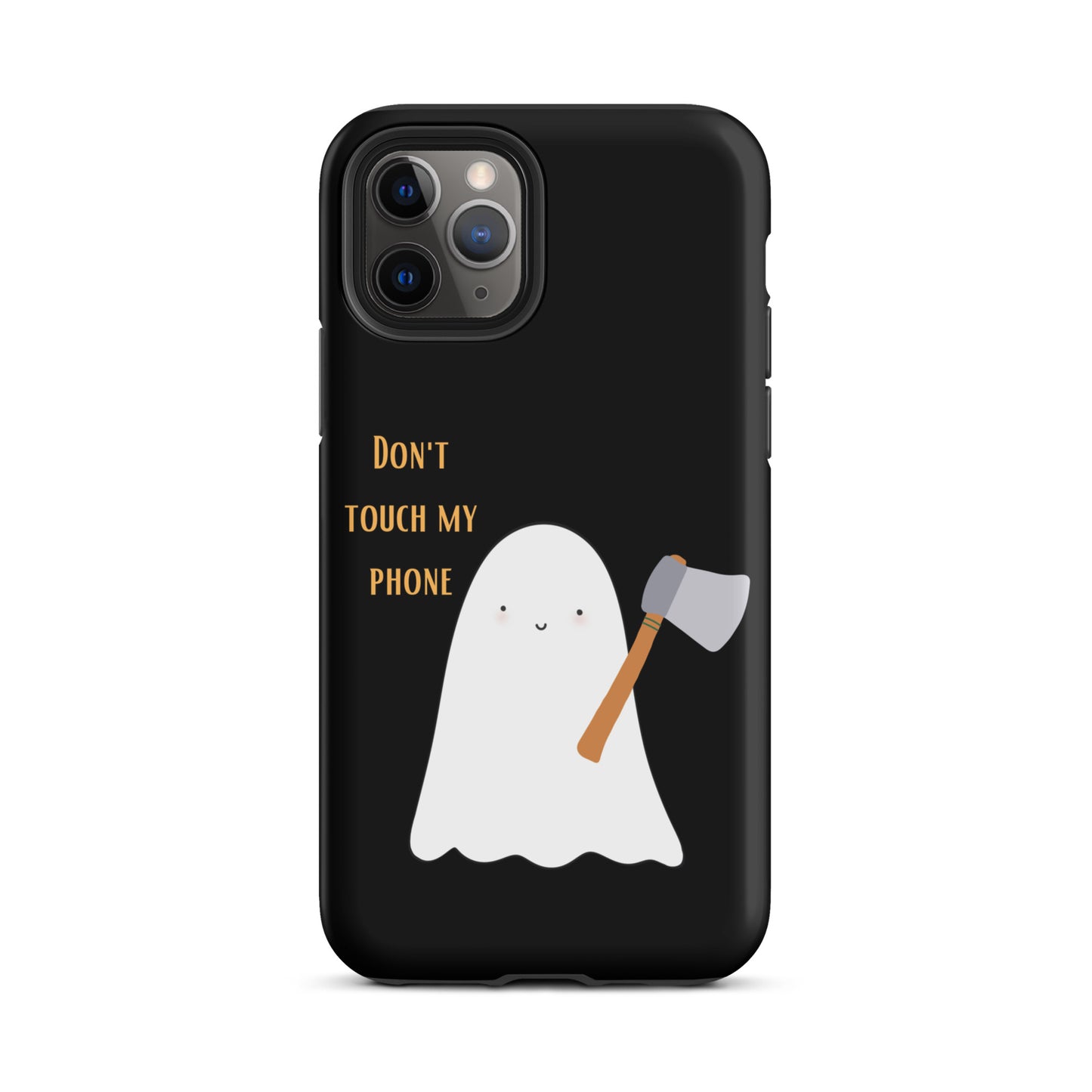 Don't touch my phone Tough Case for iPhone®