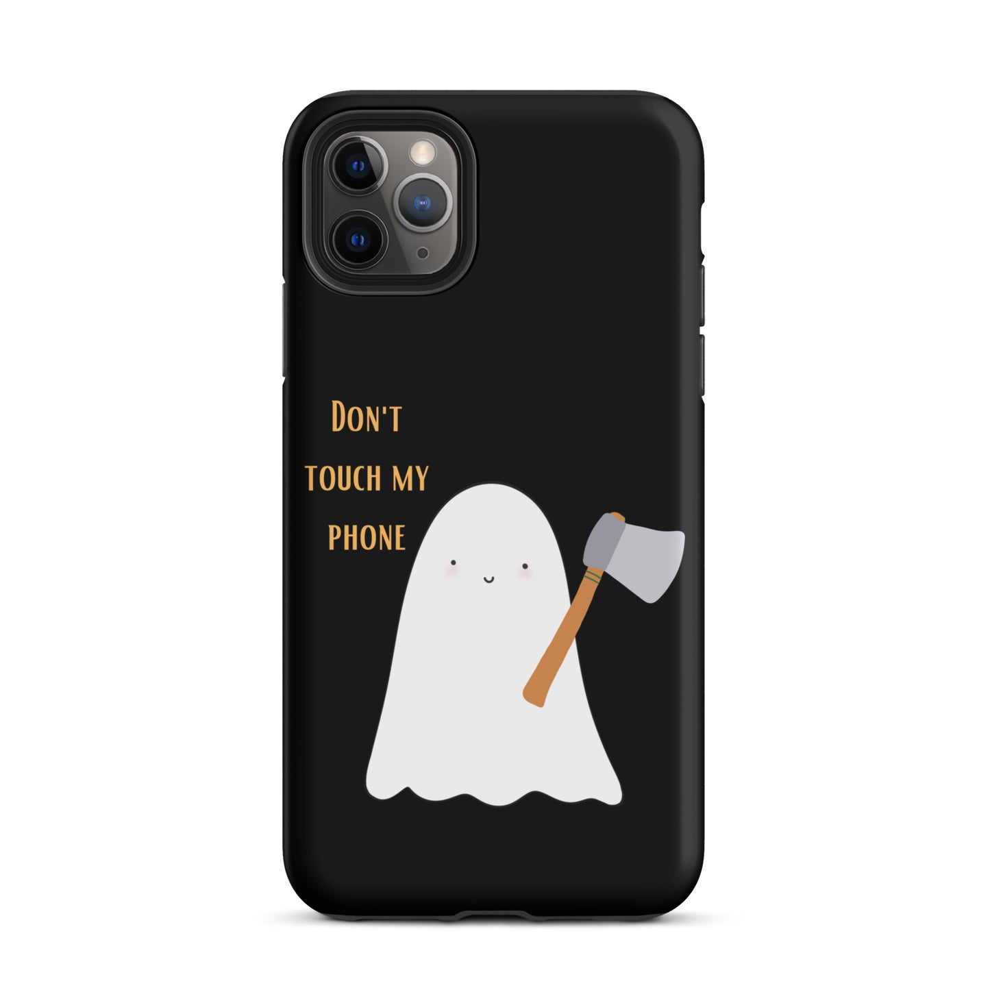 Don't touch my phone Tough Case for iPhone®