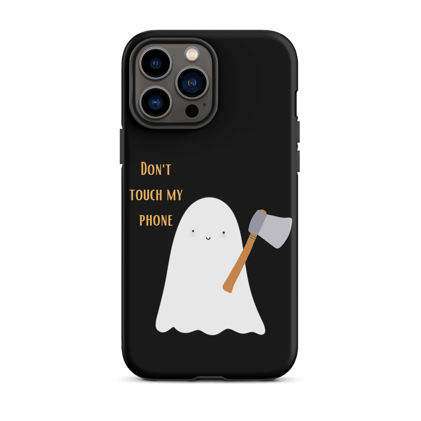 Don't touch my phone Tough Case for iPhone®