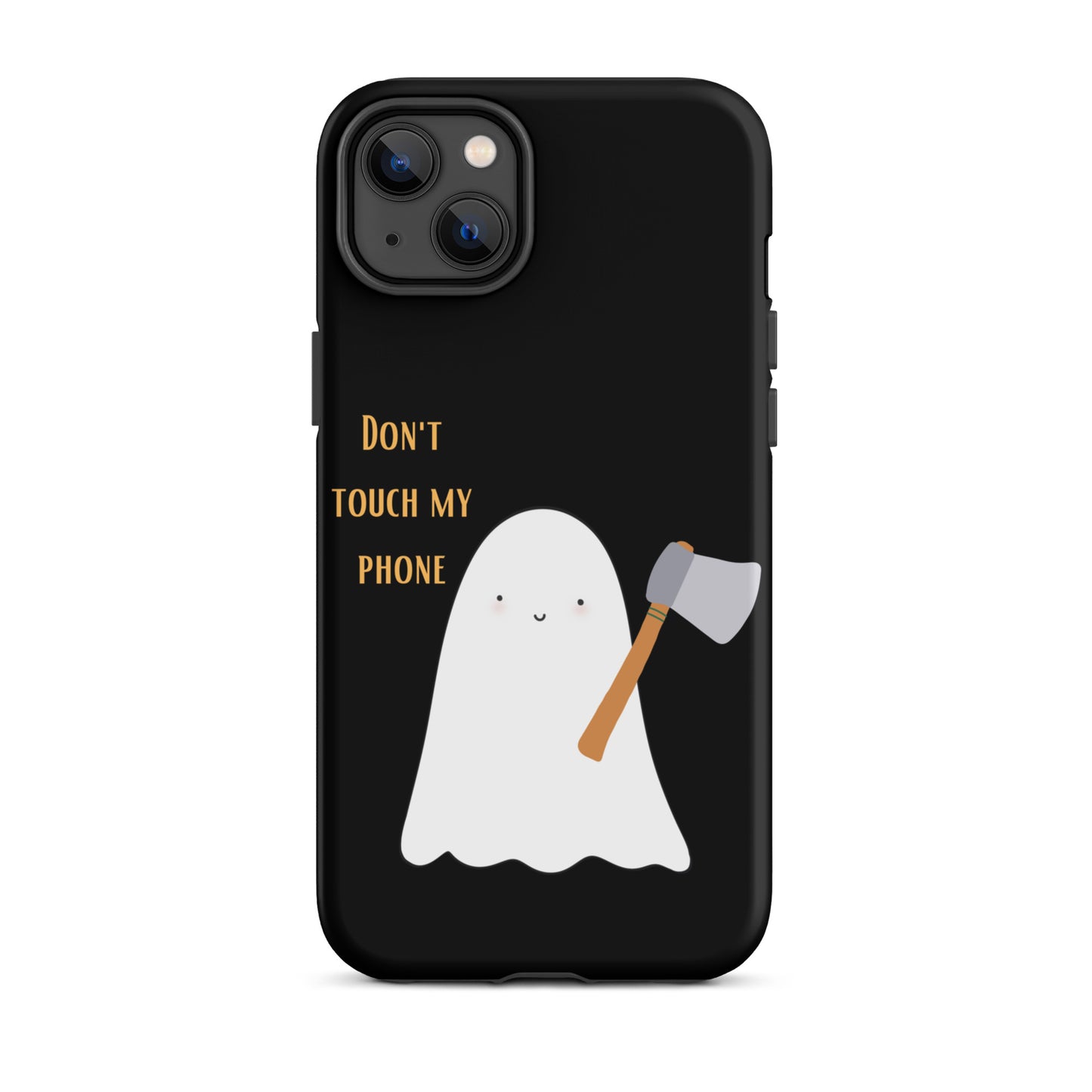 Don't touch my phone Tough Case for iPhone®