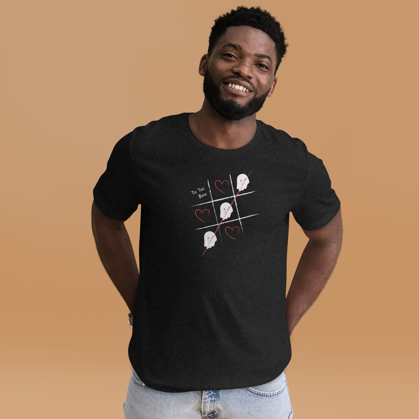 Tic-Tac-Boo t-shirt (unisex)