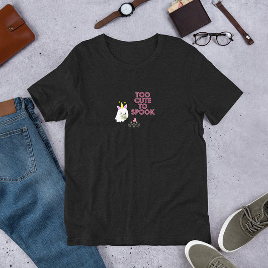 Too cute to spook t-shirt (unisex)