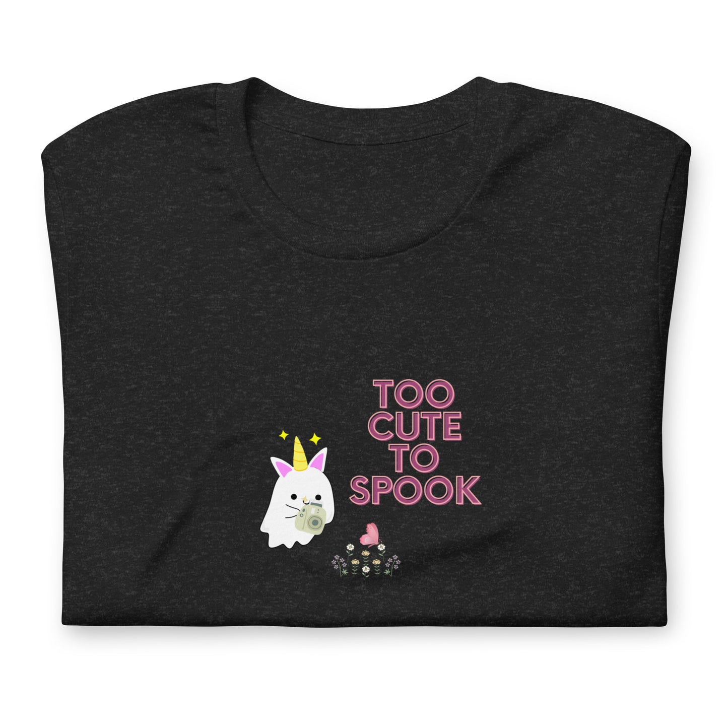 Too cute to spook t-shirt (unisex)