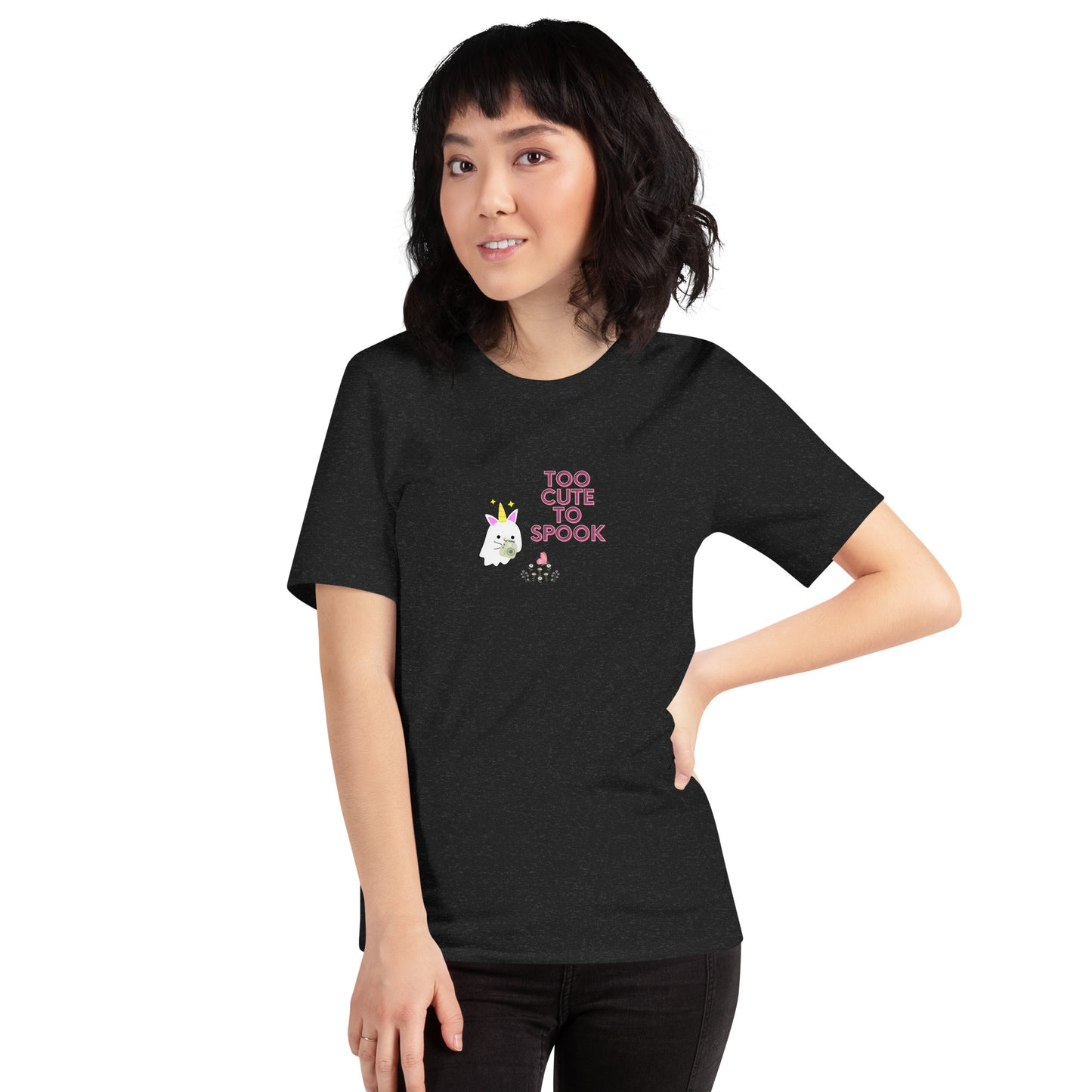 Too cute to spook t-shirt (unisex)