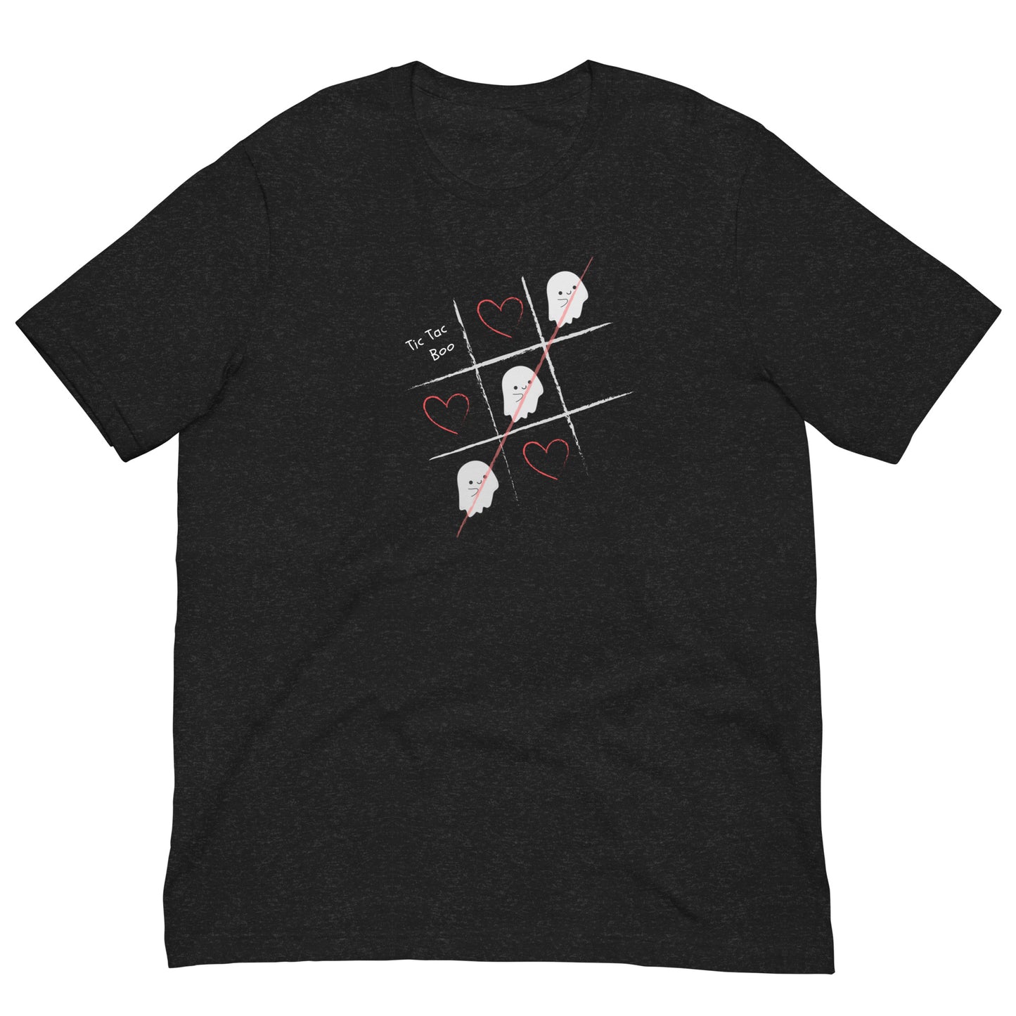 Tic-Tac-Boo t-shirt (unisex)