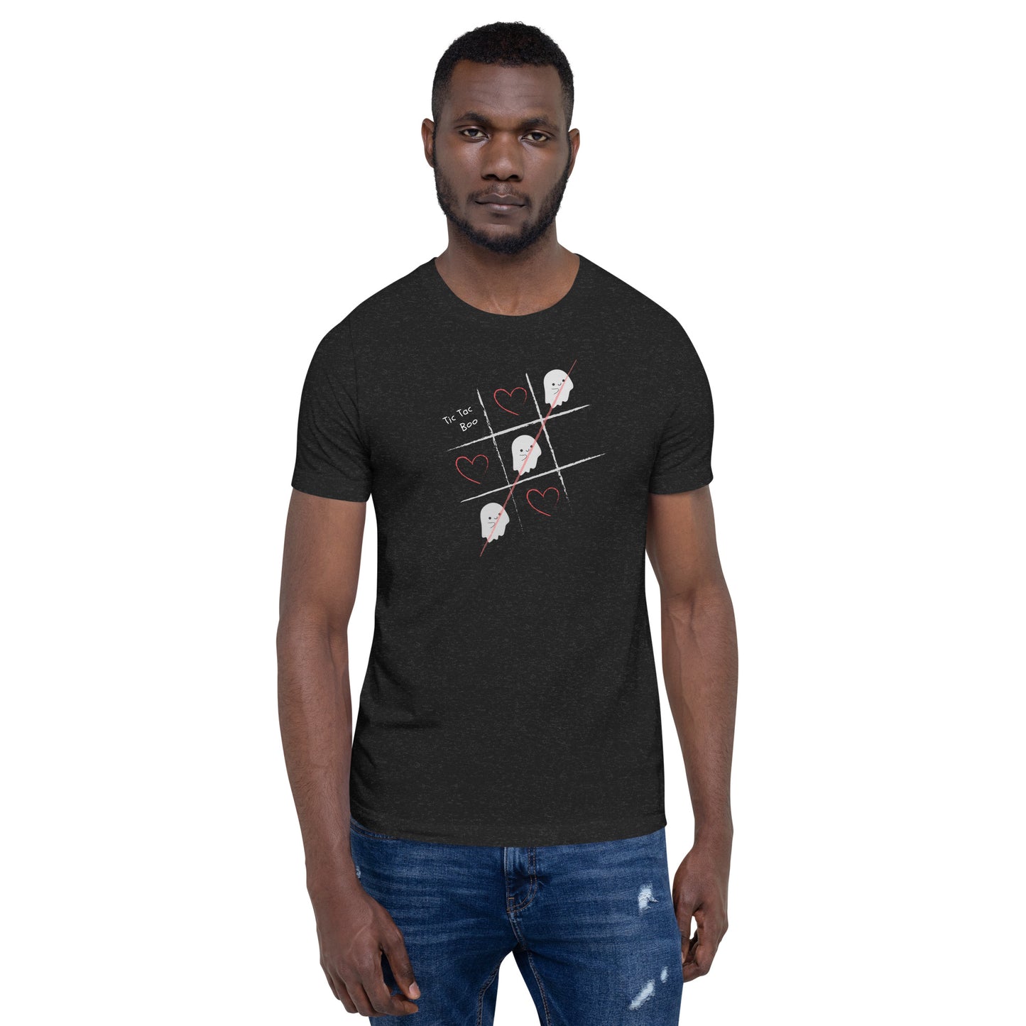 Tic-Tac-Boo t-shirt (unisex)