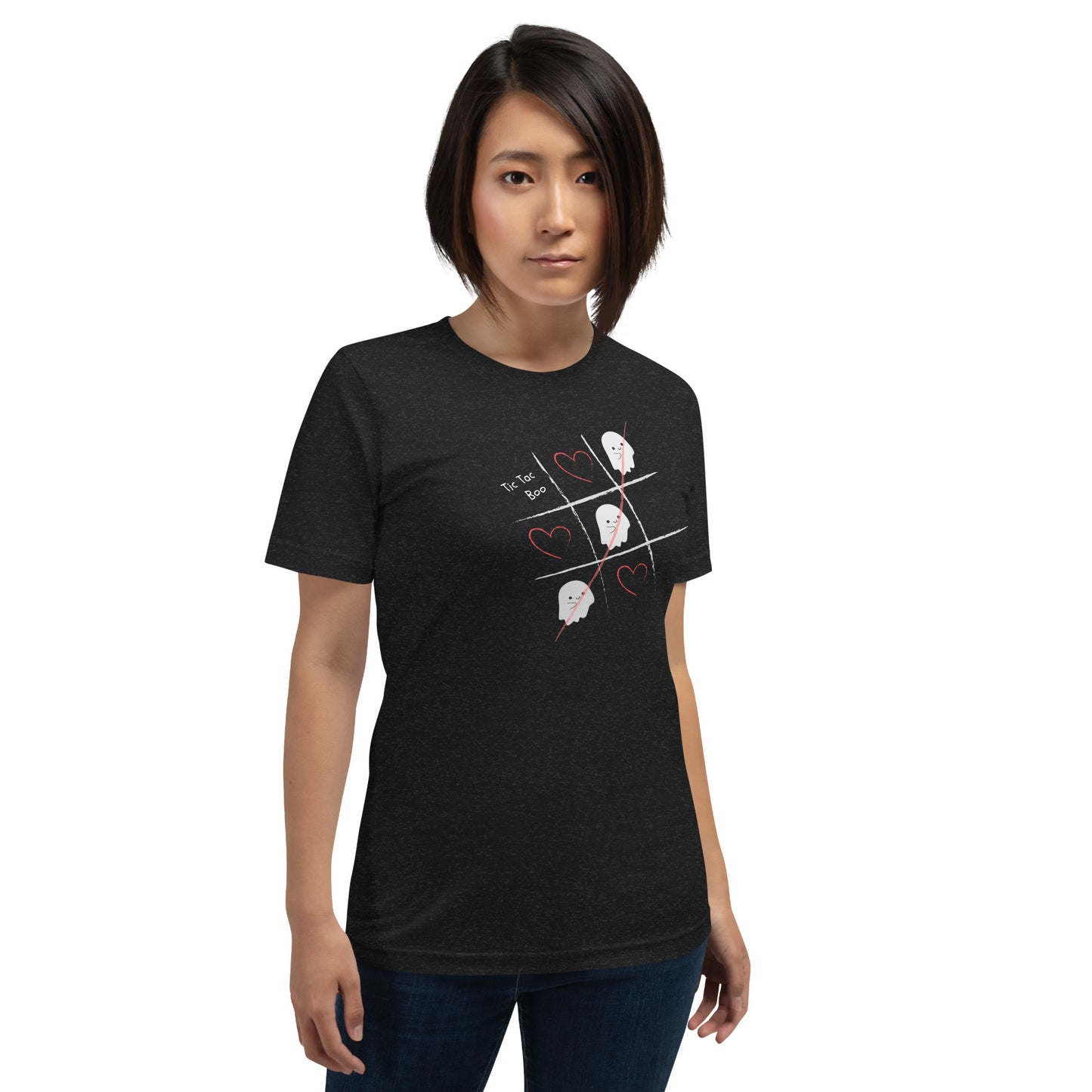 Tic-Tac-Boo t-shirt (unisex)