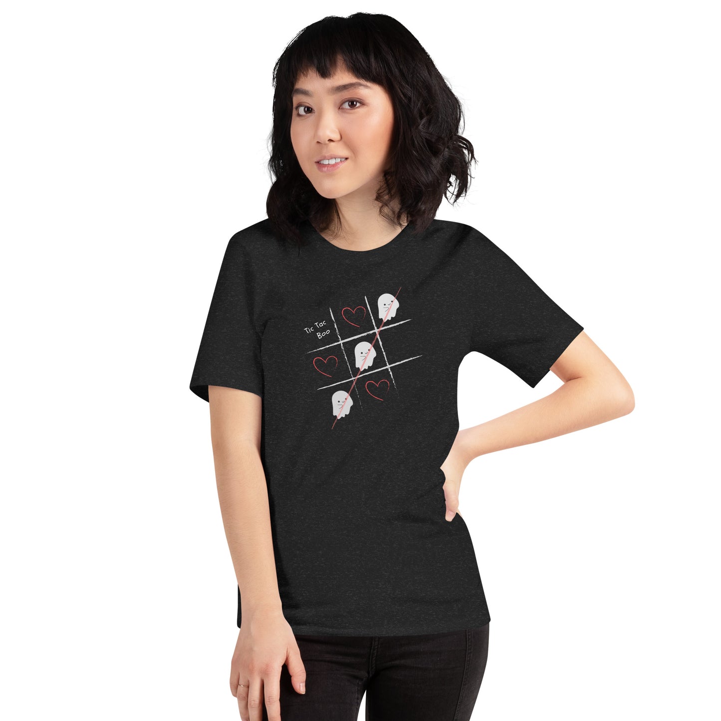 Tic-Tac-Boo t-shirt (unisex)