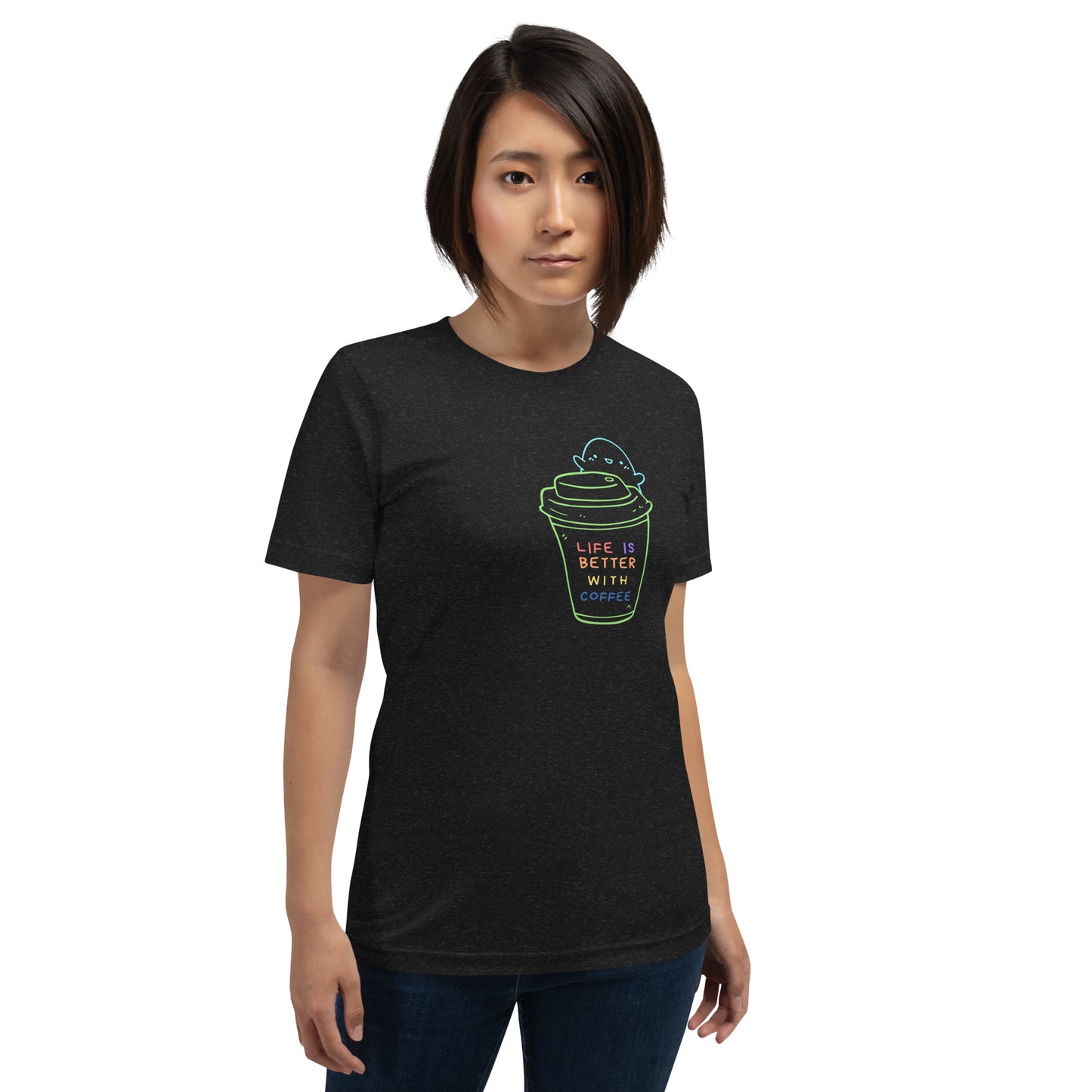 Life is better with coffee t-shirt (unisex)