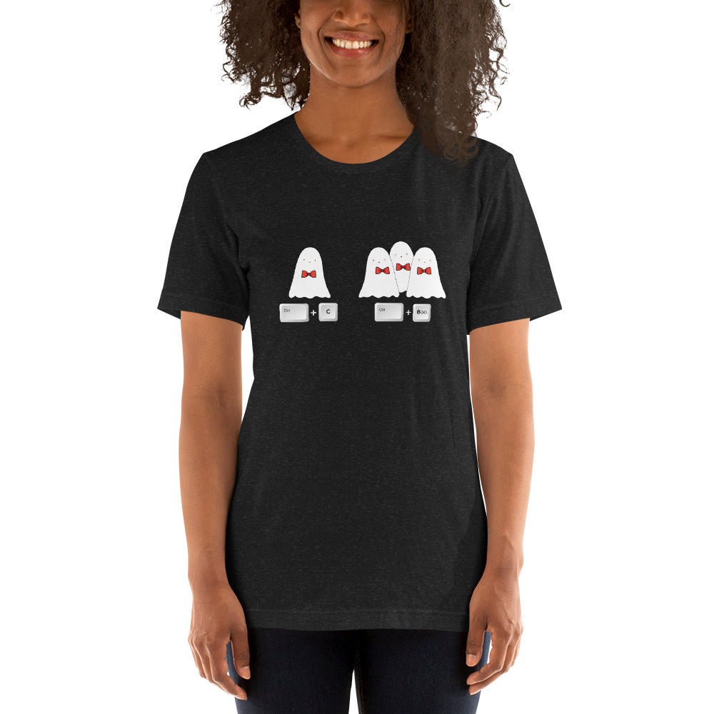 Ctrl+Boo t-shirt (unisex)