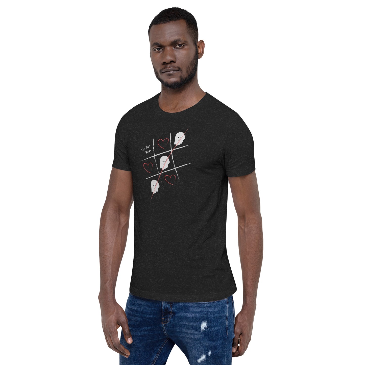 Tic-Tac-Boo t-shirt (unisex)