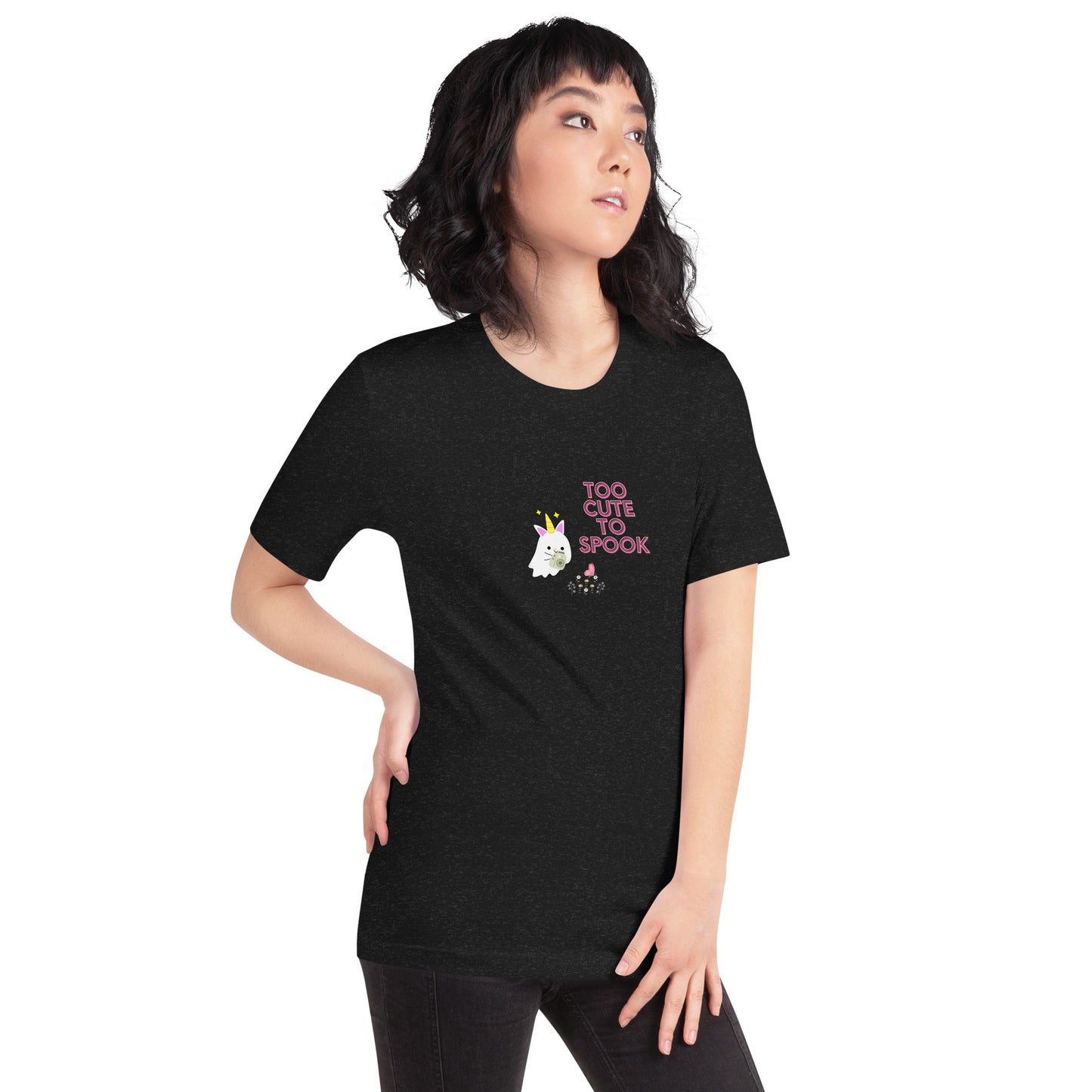 Too cute to spook t-shirt (unisex)