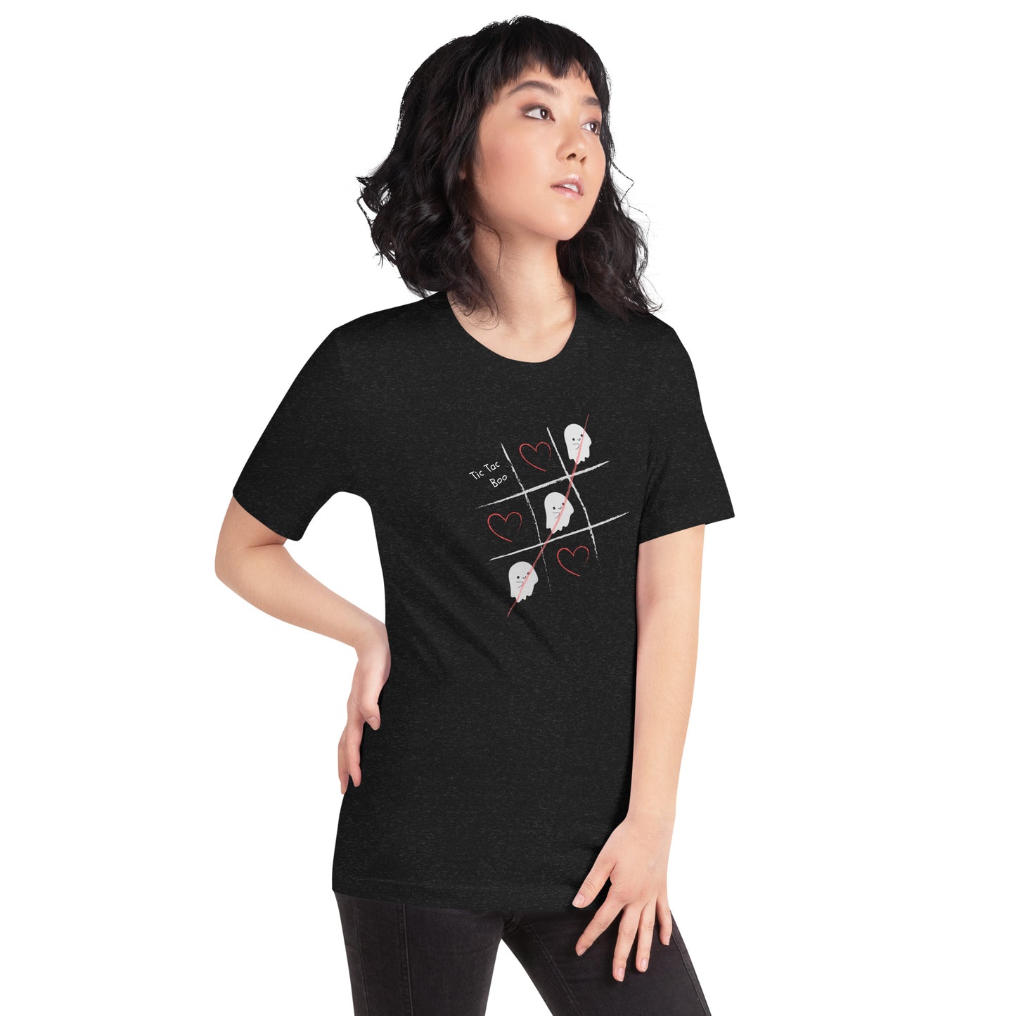 Tic-Tac-Boo t-shirt (unisex)