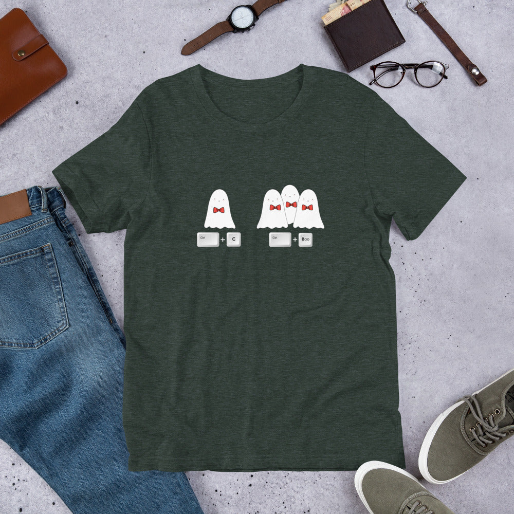 Ctrl+Boo t-shirt (unisex)