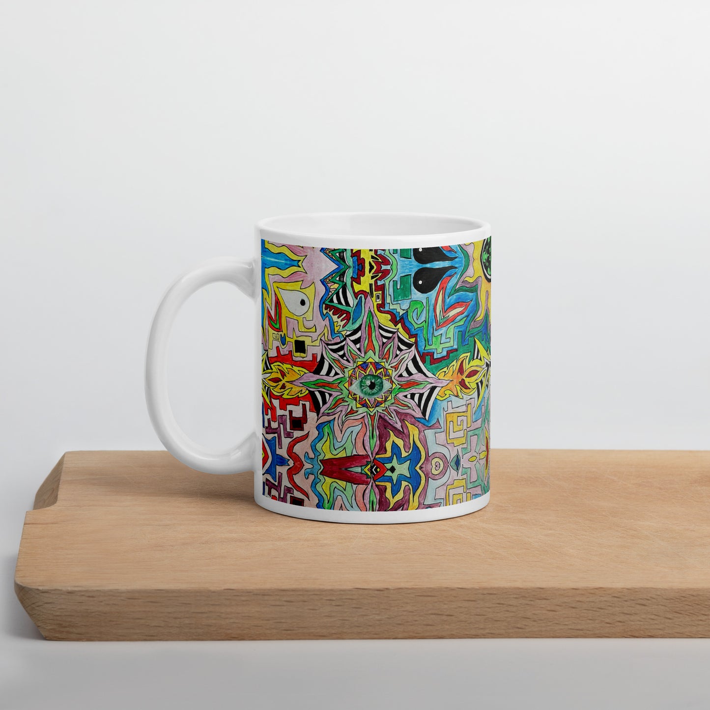 Vision White glossy mug