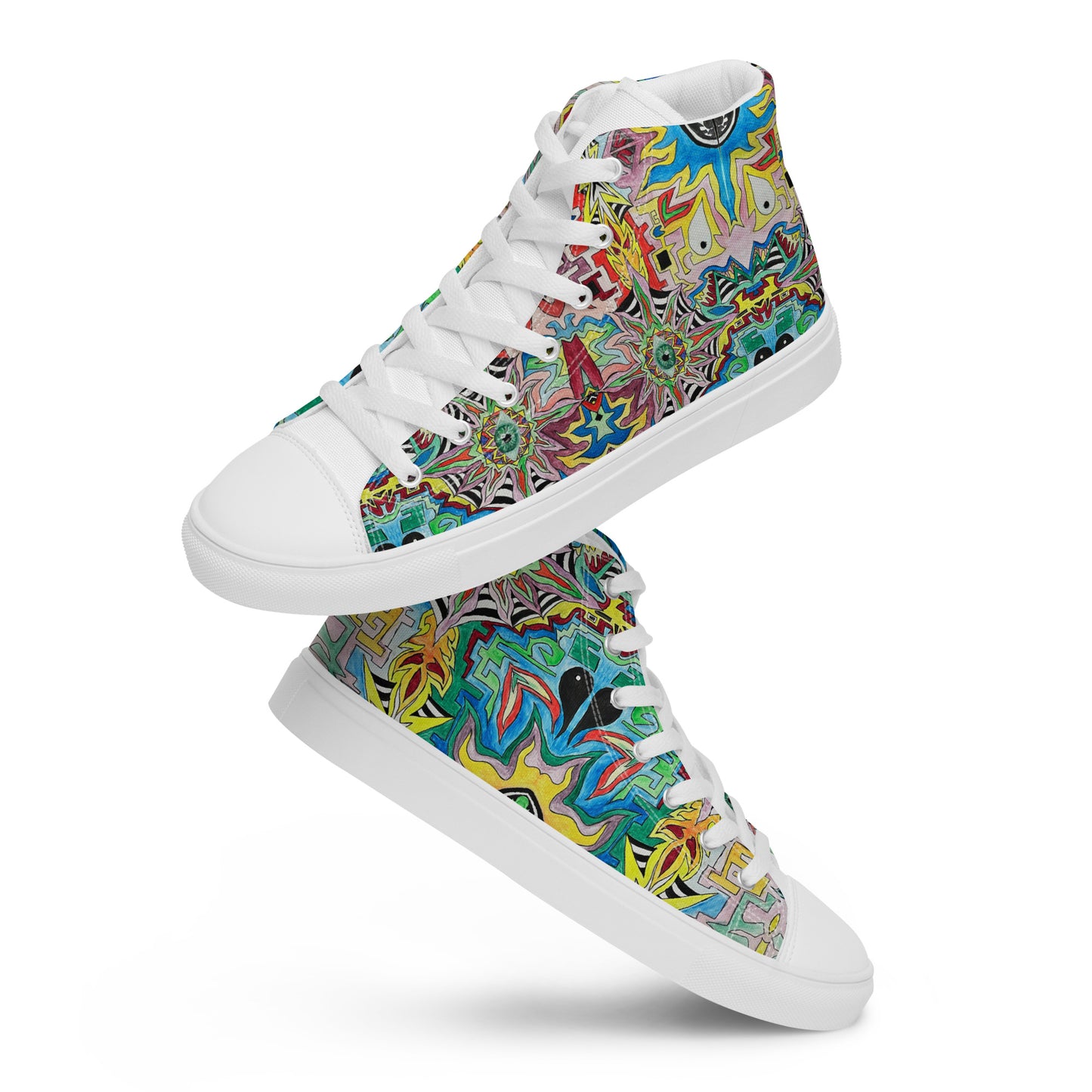 Vision Women’s high top canvas shoes