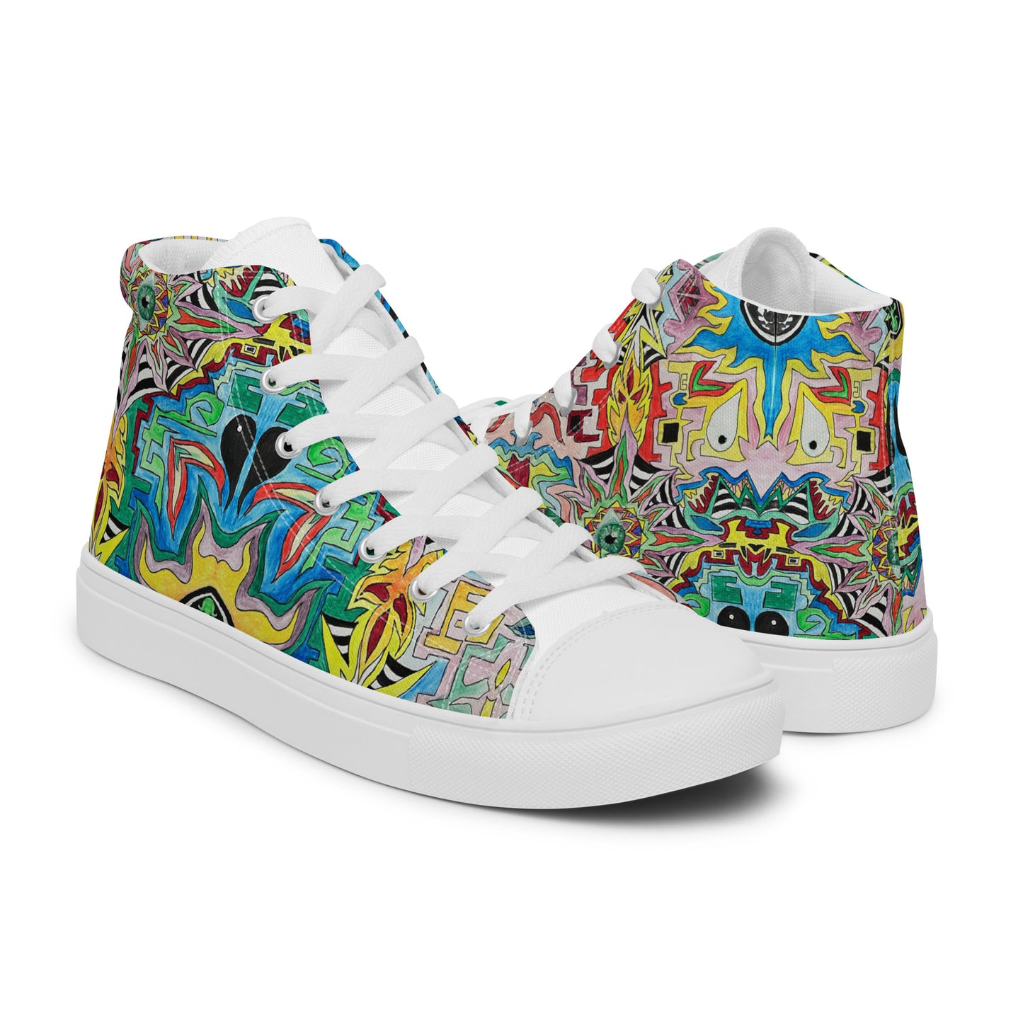 Vision Women’s high top canvas shoes